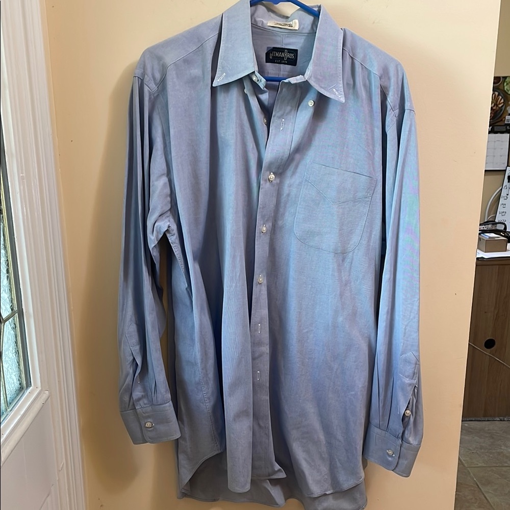 Gitman Brothers Light Blue Dress Shirt